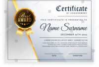 Vector Certificate Template Beautiful Certificate Template in Beautiful Certificate Templates
