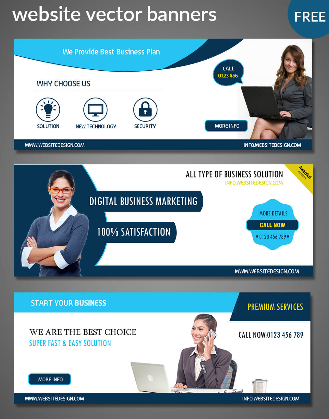 Website Banners Templates Within Free Website Banner Templates Download