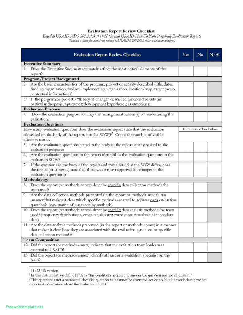 Website Evaluation Report Template – Atlantaauctionco Intended For Website Evaluation Report Template