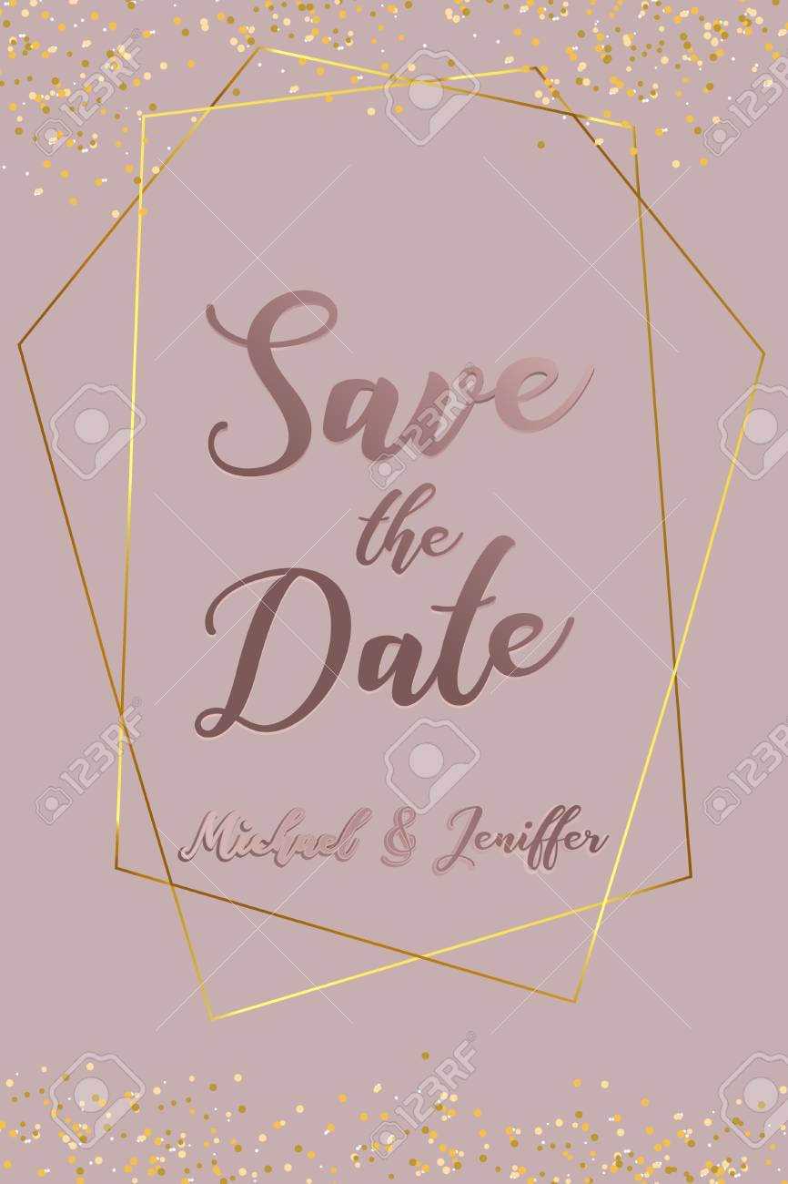 Wedding Invitation, Thank You Card, Save The Date Card. Wedding.. Regarding Save The Date Banner Template