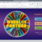 Wheel Of Fortune For Powerpoint - Gamestim in Wheel Of Fortune Powerpoint Game Show Templates