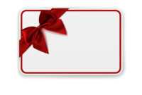 White Blank Gift Card Template intended for Present Card Template
