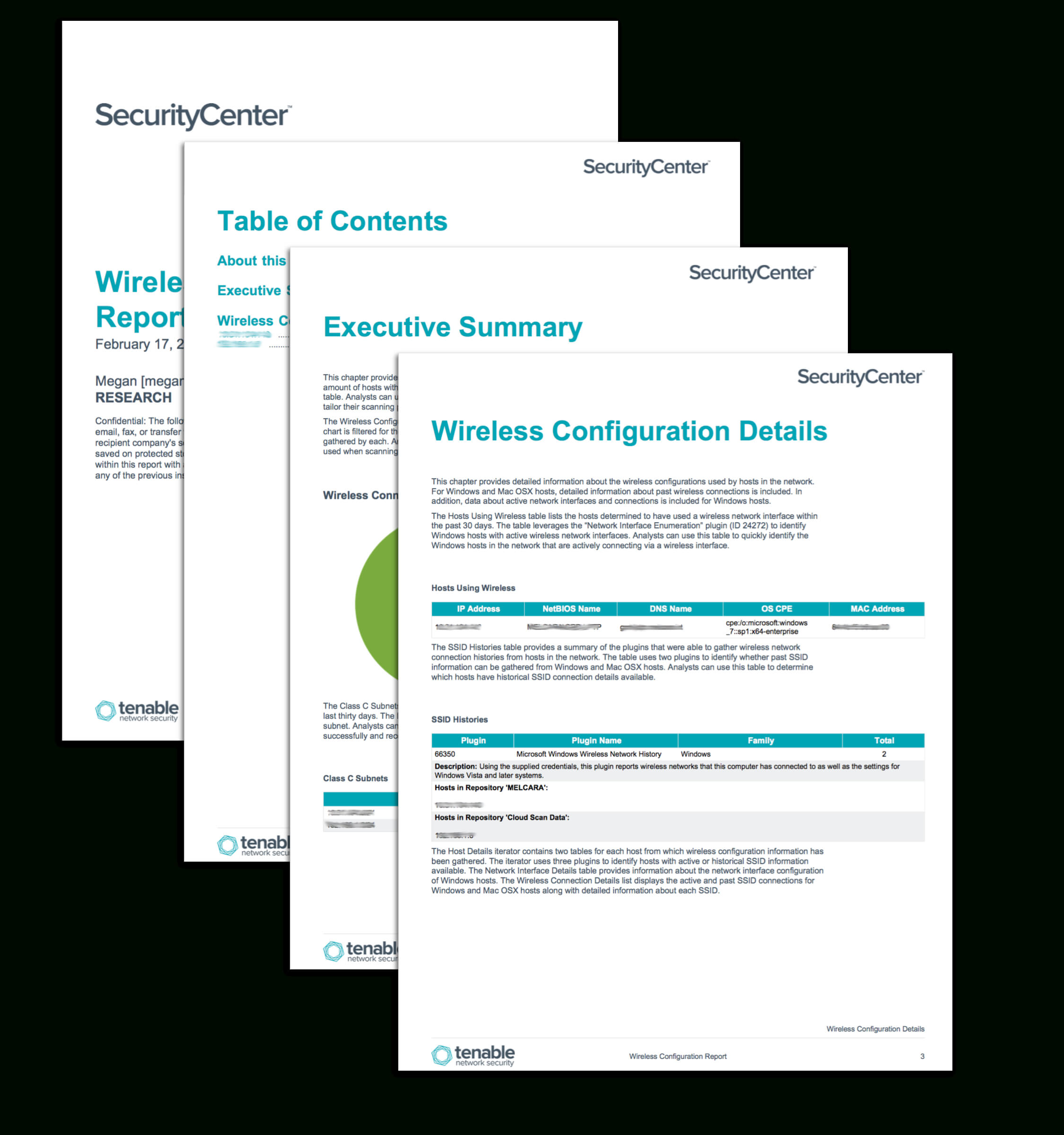 Wireless Configuration Report – Sc Report Template | Tenable® Pertaining To It Support Report Template