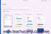 Word 2016 Tutorial Using Templates Microsoft Training pertaining to Training Manual Template Microsoft Word