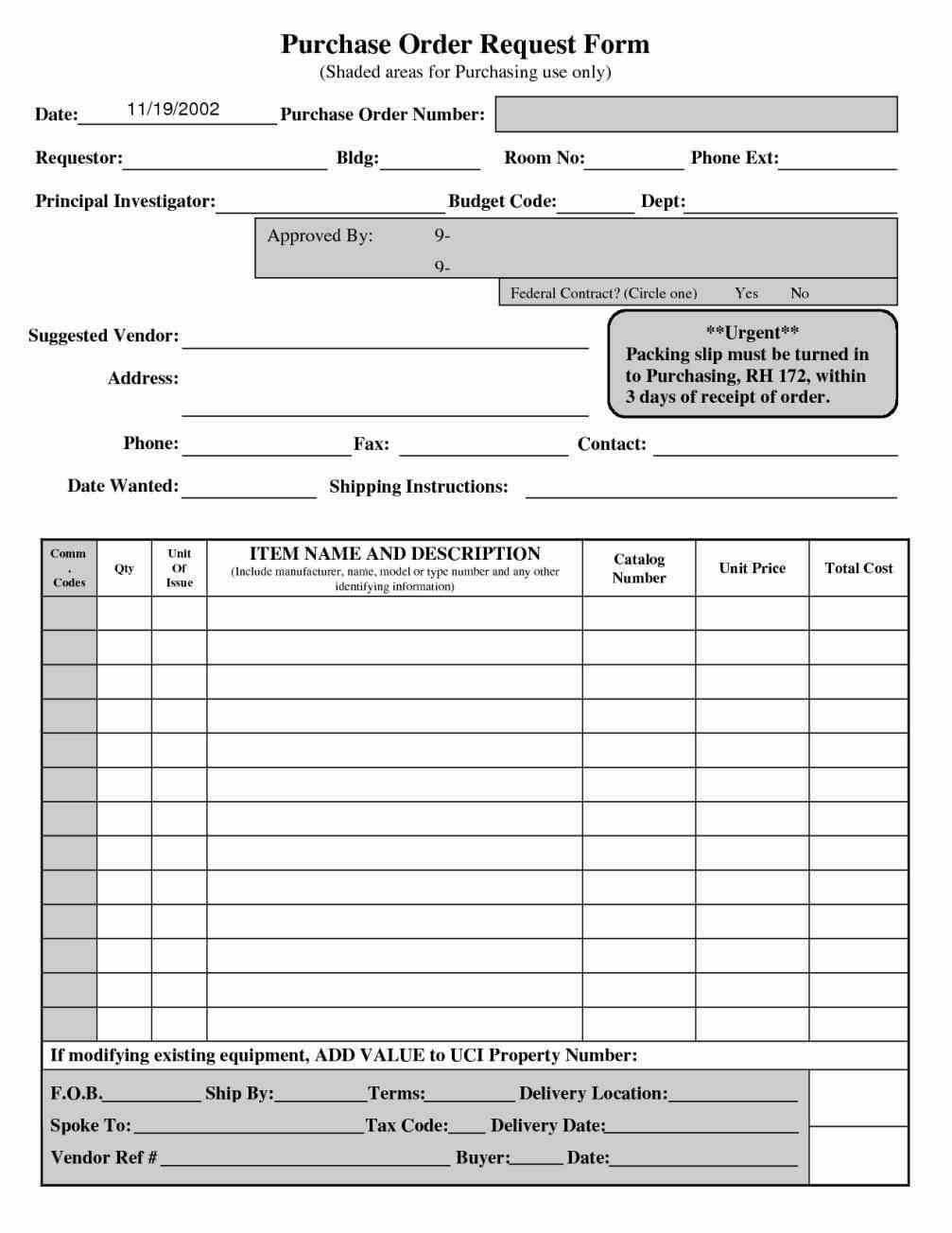 Word Purchase Templates In Slip Sample Restaurant Forms For Travel Request Form Template Word