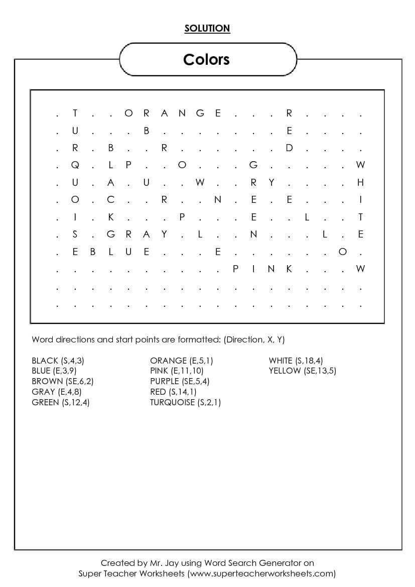 Word Search Puzzle Generator Within Blank Word Search Template Free