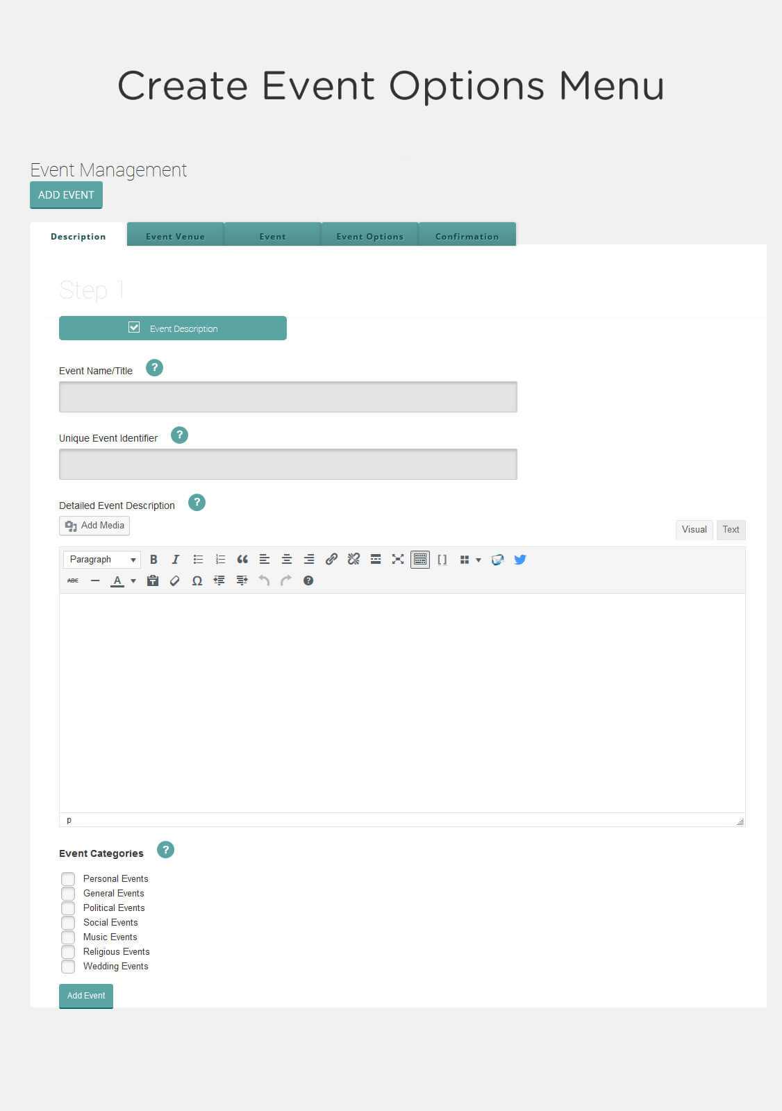 WordPress Events Calendar Registration & Tickets Pertaining To Seminar Registration Form Template Word