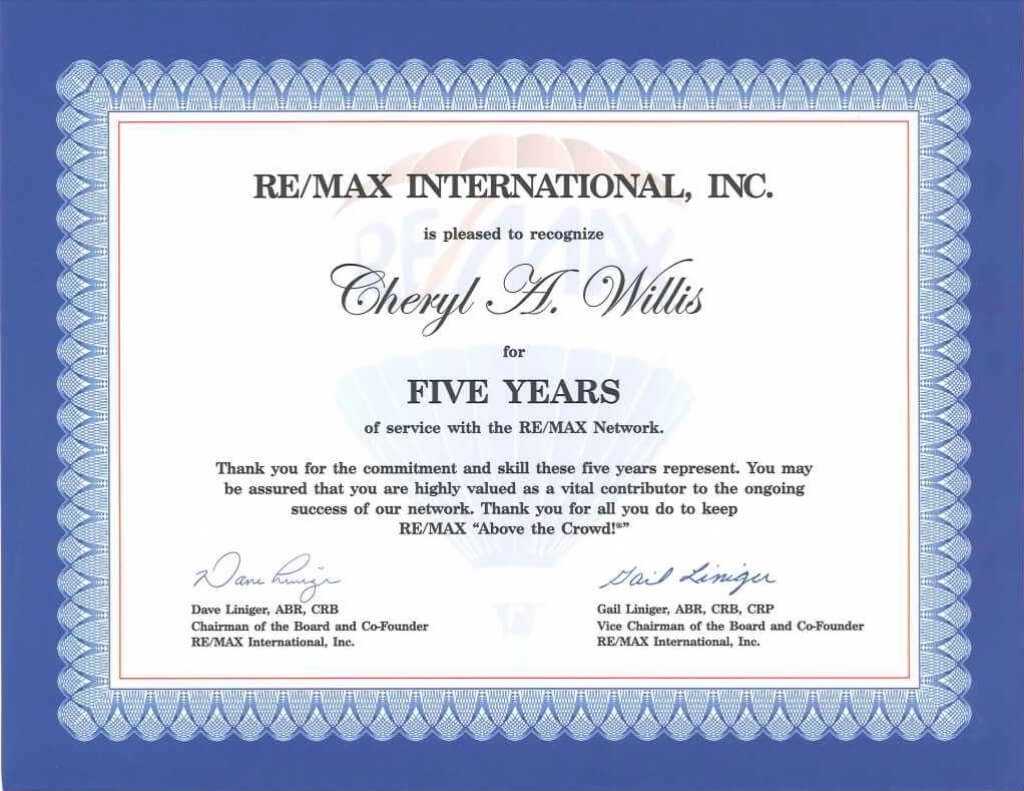 Work Anniversary Certificate Templates | Free Download In Anniversary Certificate Template Free