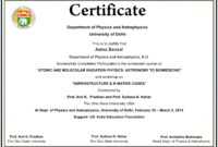 Workshop Template Sample – Wepage.co within Certificate Of Participation In Workshop Template