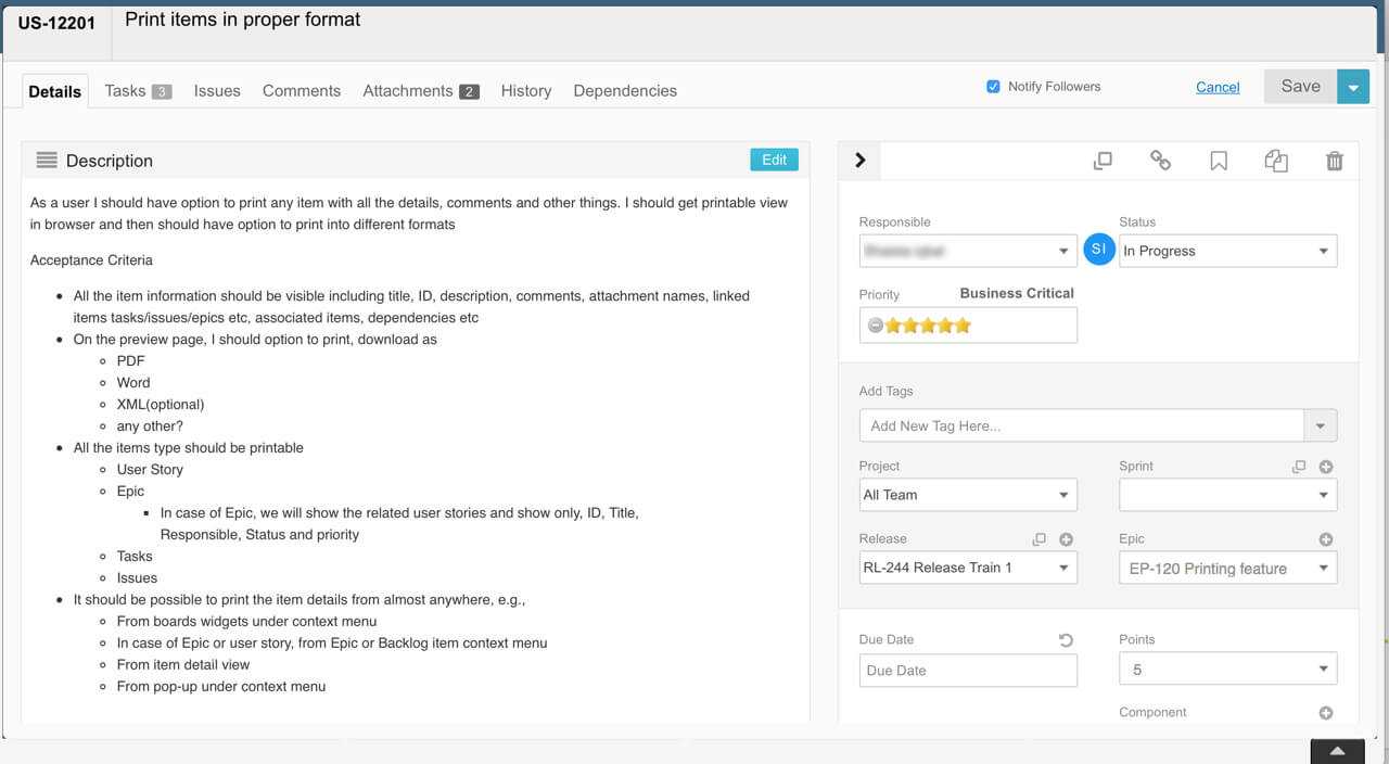 Writing User Stories, Examples And Templates In Agile Inside User Story Word Template