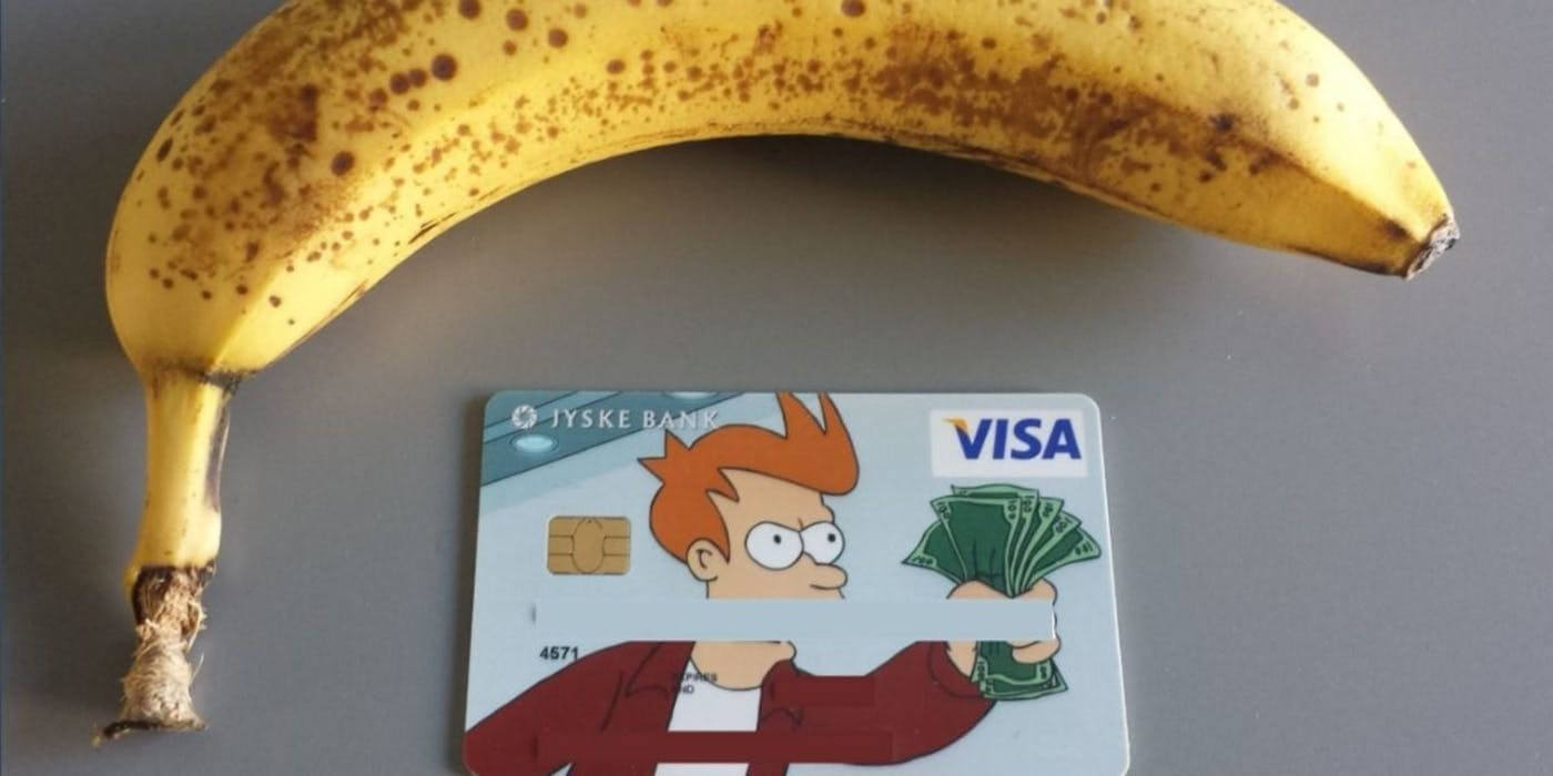 You Can Own A Futurama “Shut Up And Take My Money!” Credit In Shut Up And Take My Money Card Template