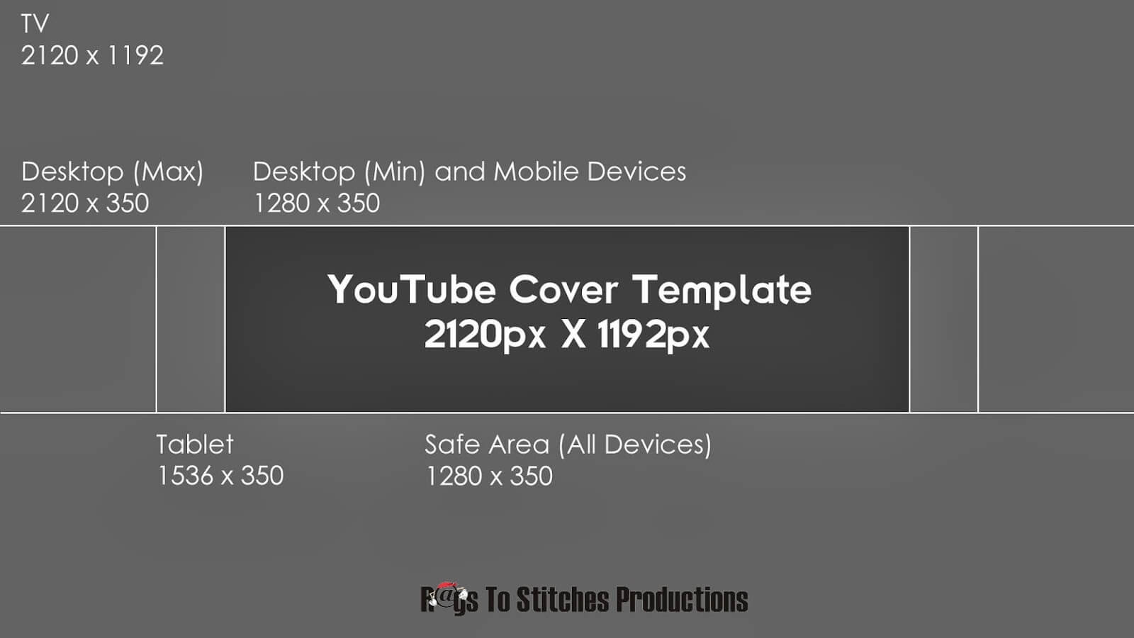 Youtube Banner Template Size With Regard To Youtube Banner Size Template